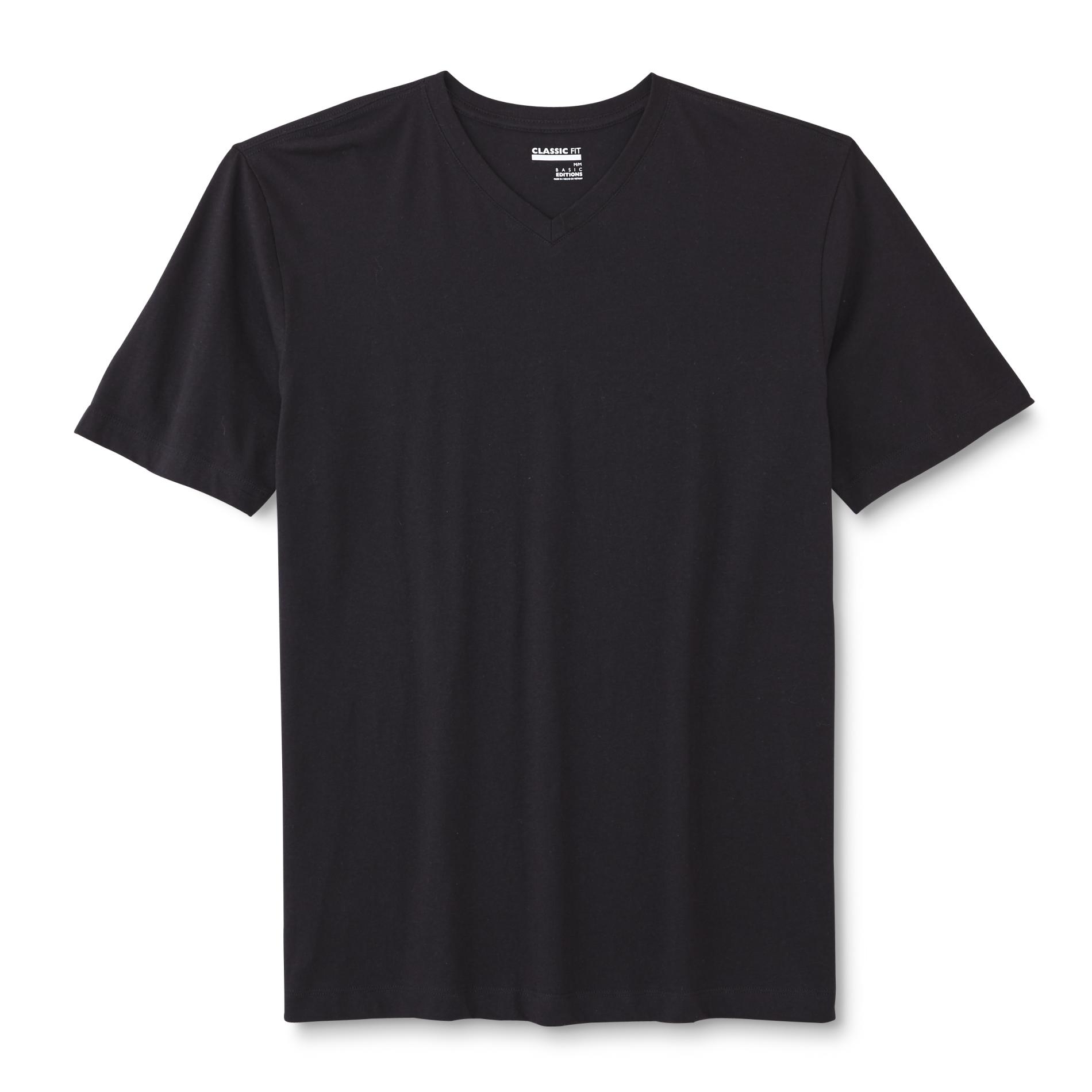 Basic Editions Men's Classic Fit V-Neck T-Shirt