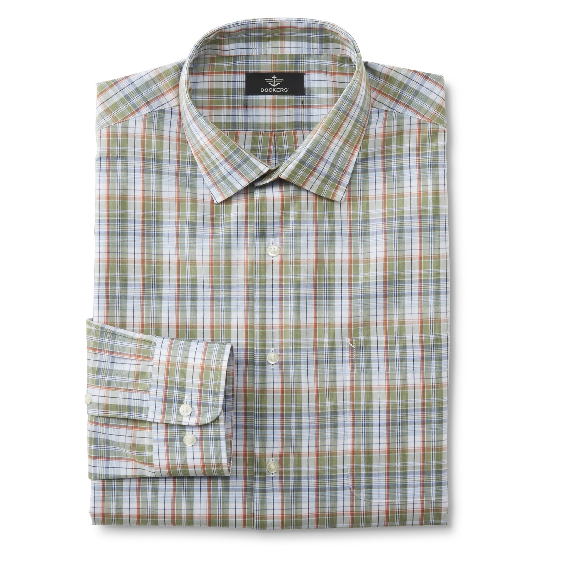 Dockers Men's Classic Fit Dress Shirt - Plaid
