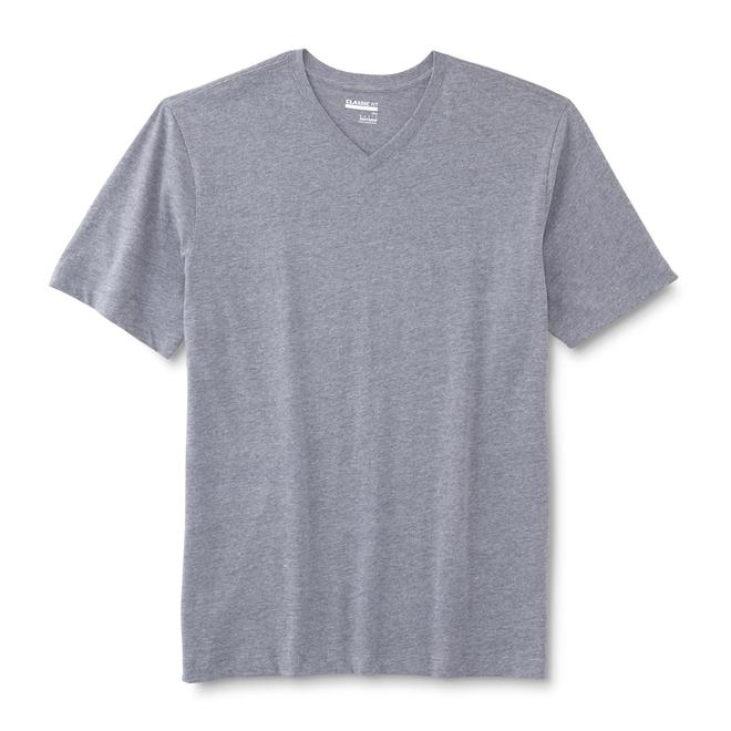 Basic Editions Men's Classic Fit VNeck TShirt
