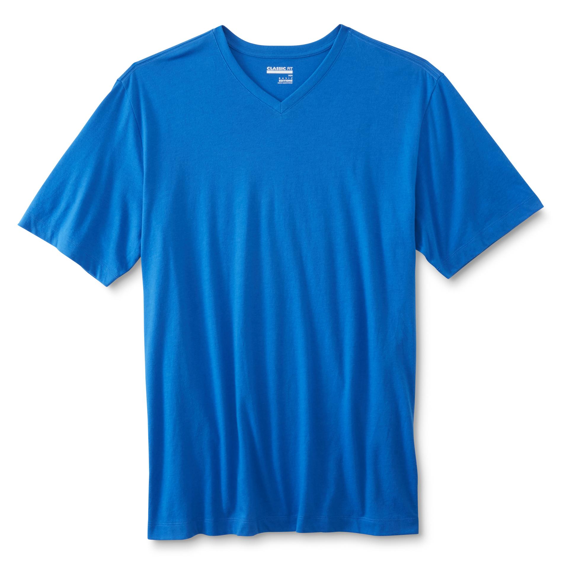Basic Editions Men's Classic Fit V-Neck T-Shirt - Kmart