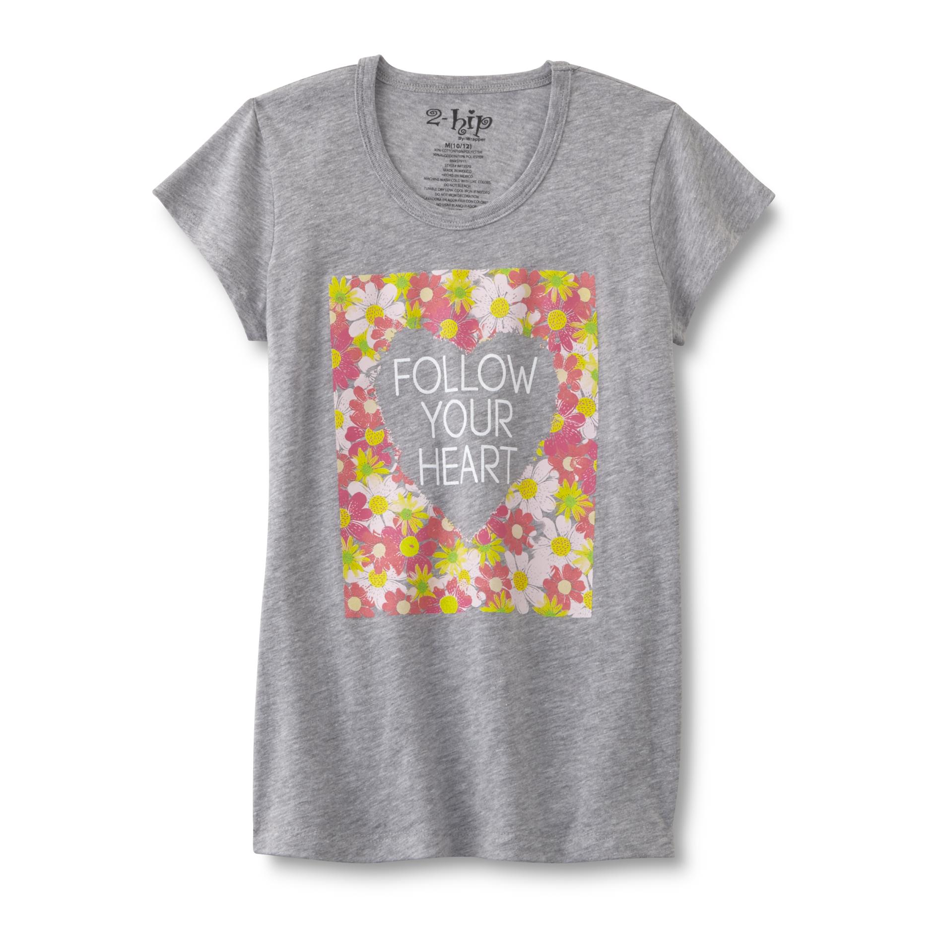 Wrapper Girl's Graphic T-Shirt - Heart