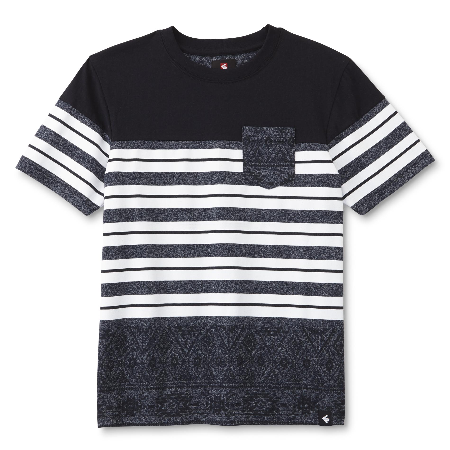 Southpole Boy's Short-Sleeve T-Shirt - Striped
