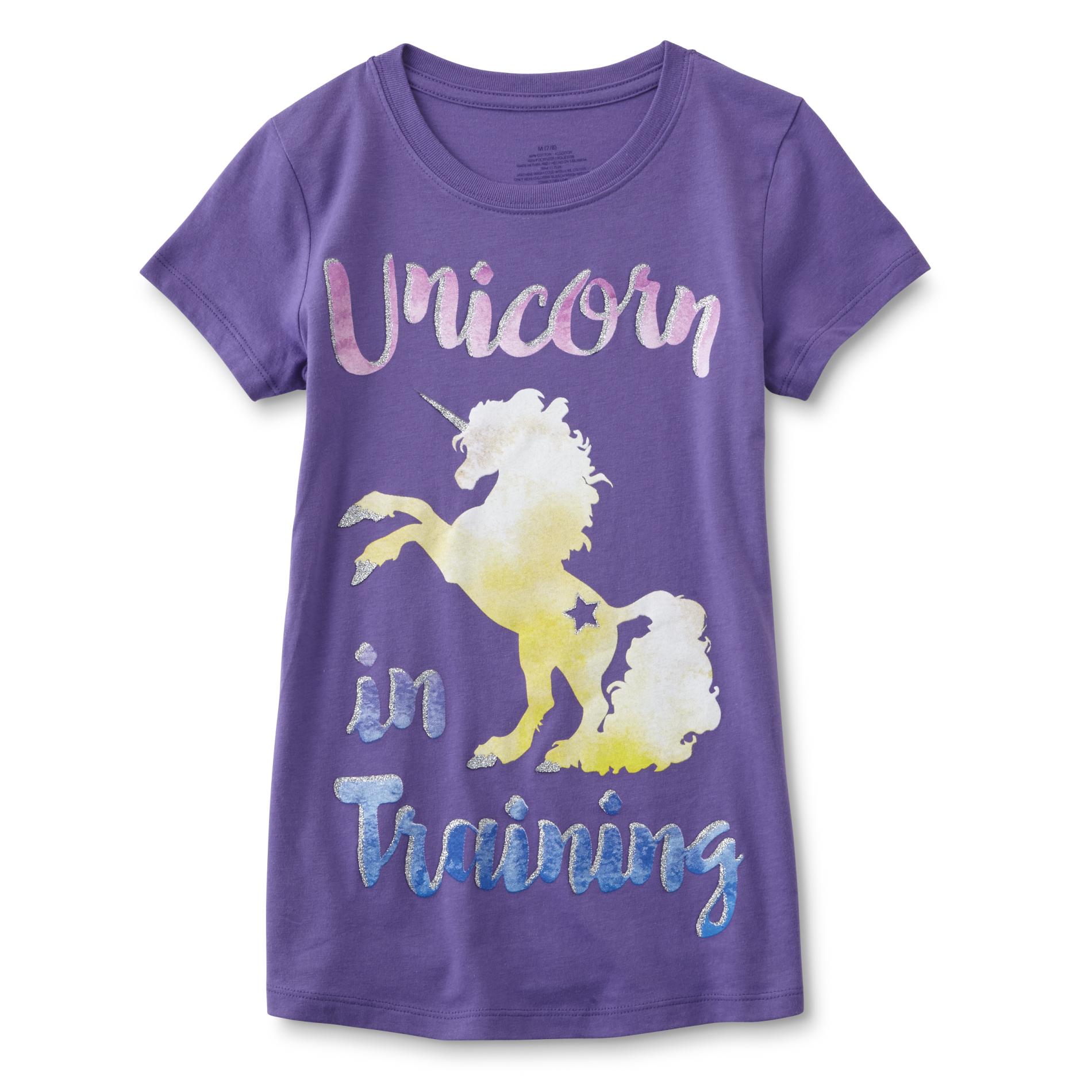 Route 66 Girl's Graphic T-Shirt - Unicorn in Training
