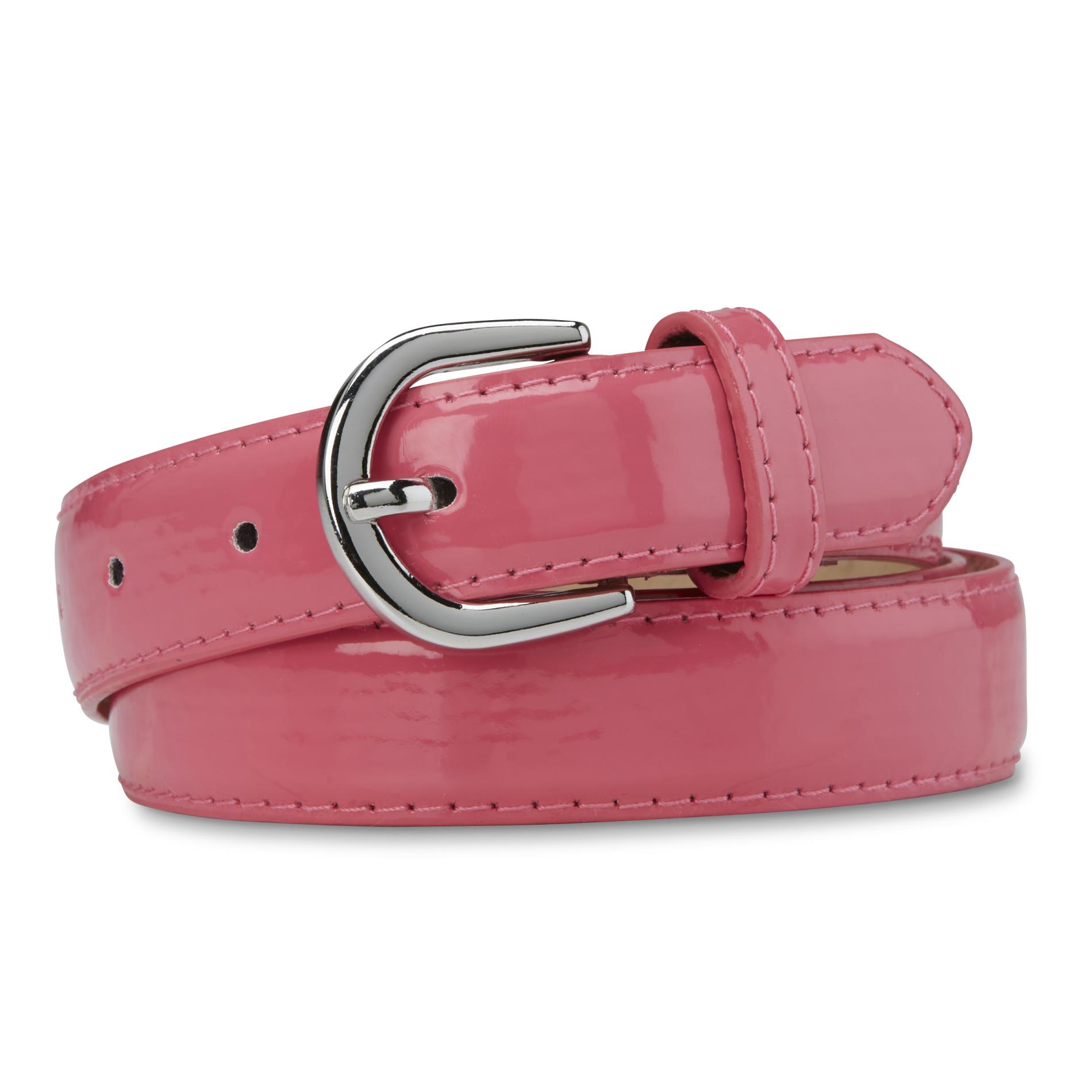 Women's Patent Leather Belt