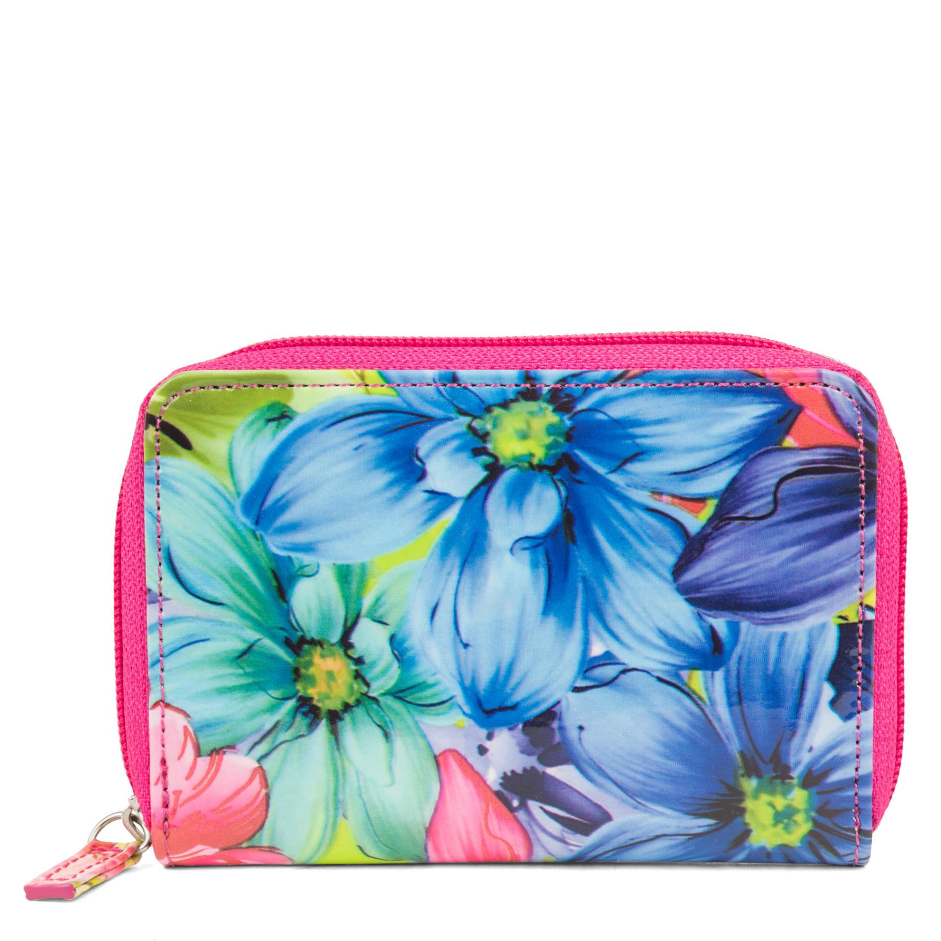 Mundi Women's Zipper Wallet Floral
