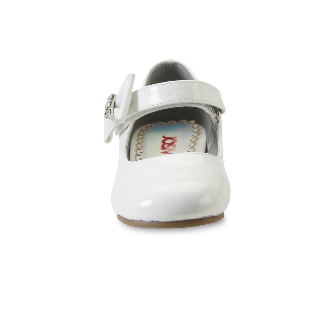 Josmo Toddler Girl's White Mary Jane Shoe