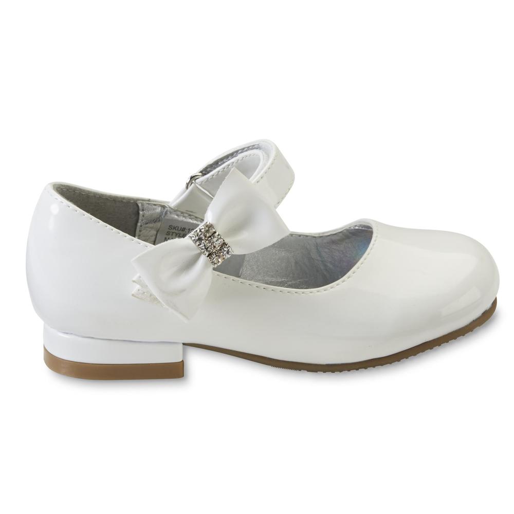 Josmo Toddler Girl's White Mary Jane Shoe