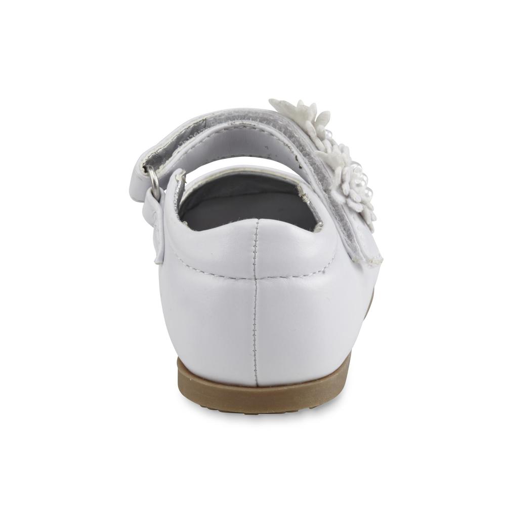 Josmo Baby Girl's White Mary Jane Shoe