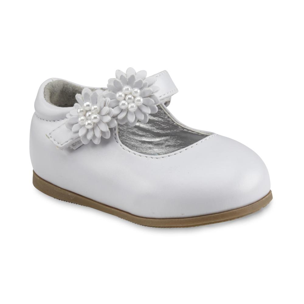 Josmo Baby Girl's White Mary Jane Shoe