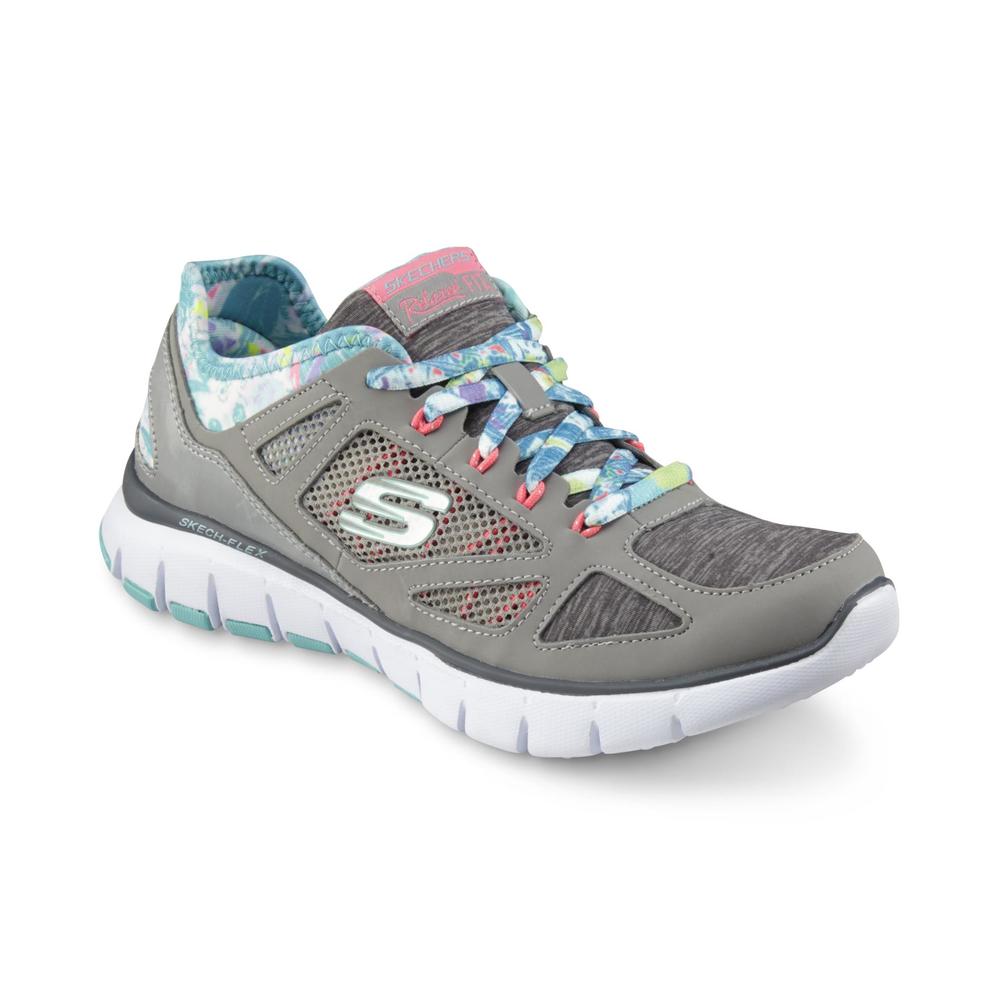Skechers Women's Sunset Dreams Athletic Shoe - Gray Multi