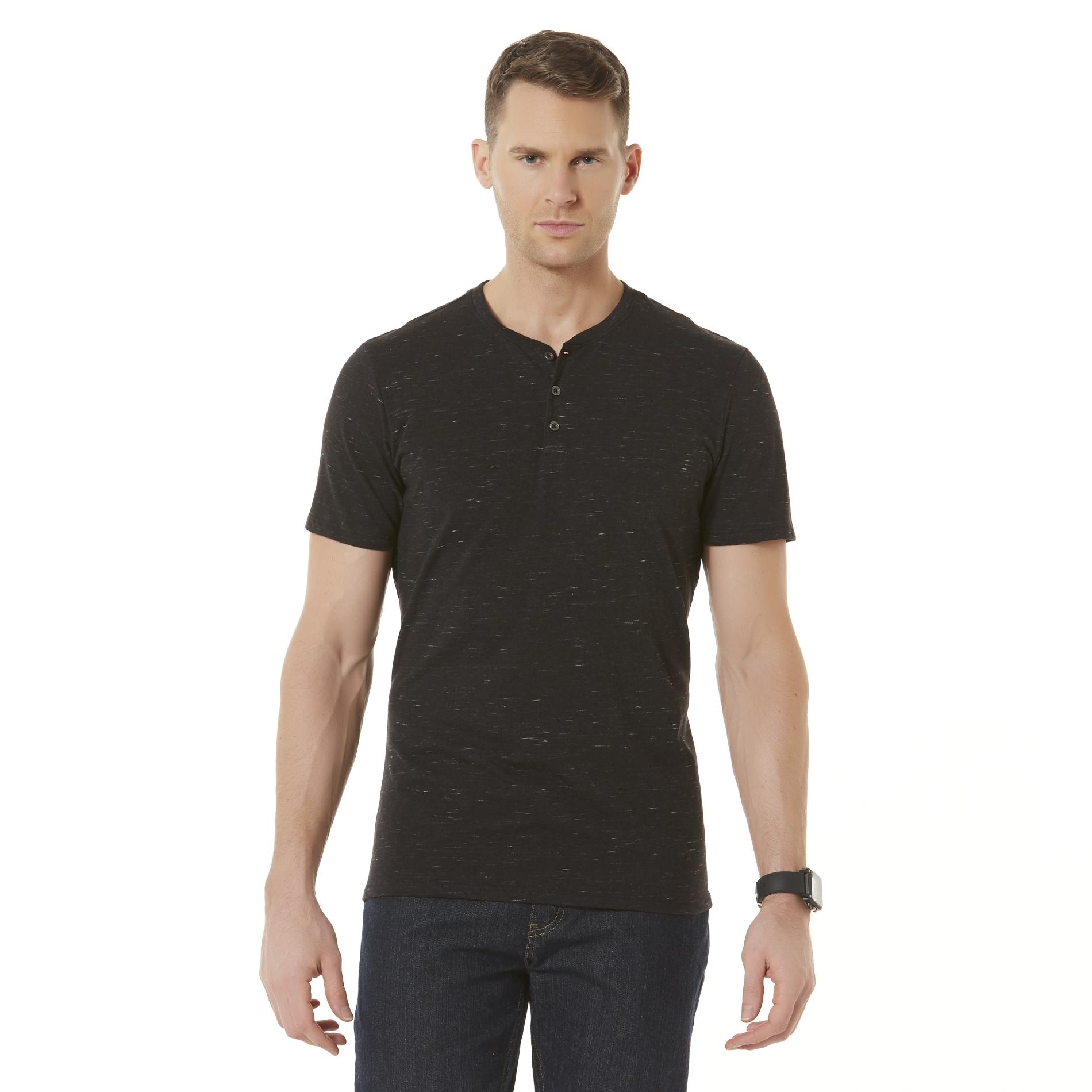 Structure Men's Slim Fit Henley Shirt | Shop Your Way: Online Shopping ...