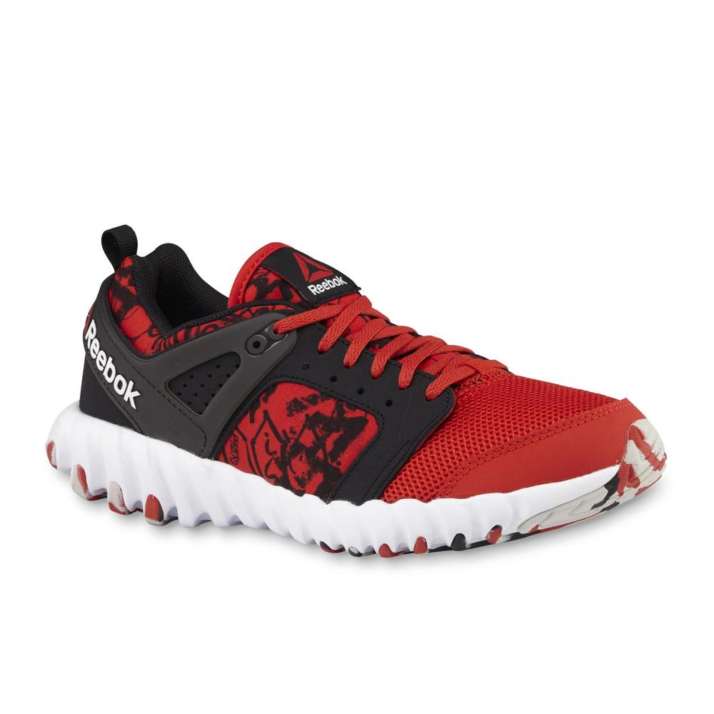 Reebok Boy's TwistForm 2.0 Black/Red/White Running Shoe