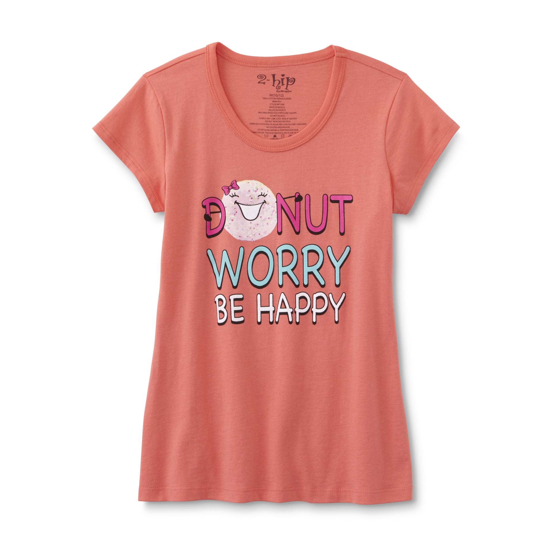 Wrapper Girl's Graphic T-Shirt - Donuts
