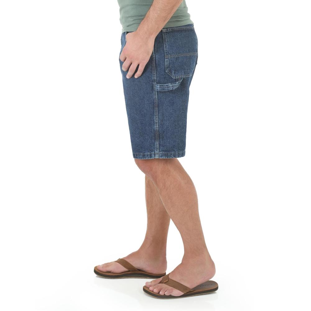 Wrangler Men's Denim Carpenter Shorts - Dark Wash