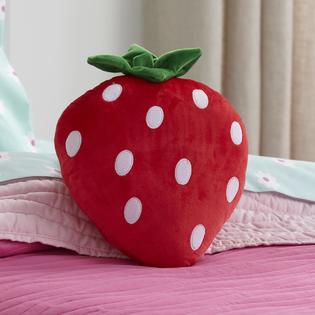 Piper Kids Plush Decorative Pillow Strawberry