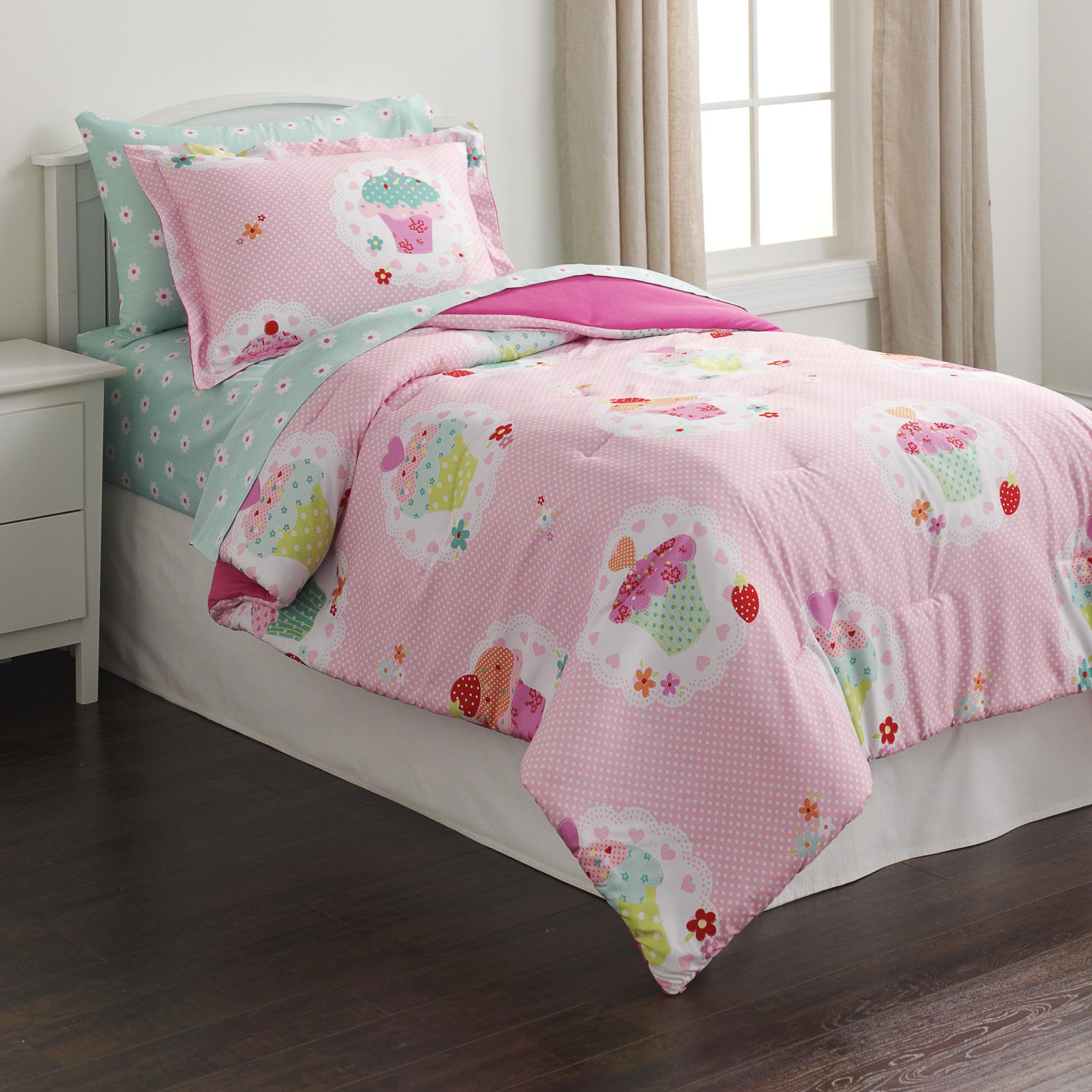 Piper Kids Comforter Pillow Sham Cupcakes
