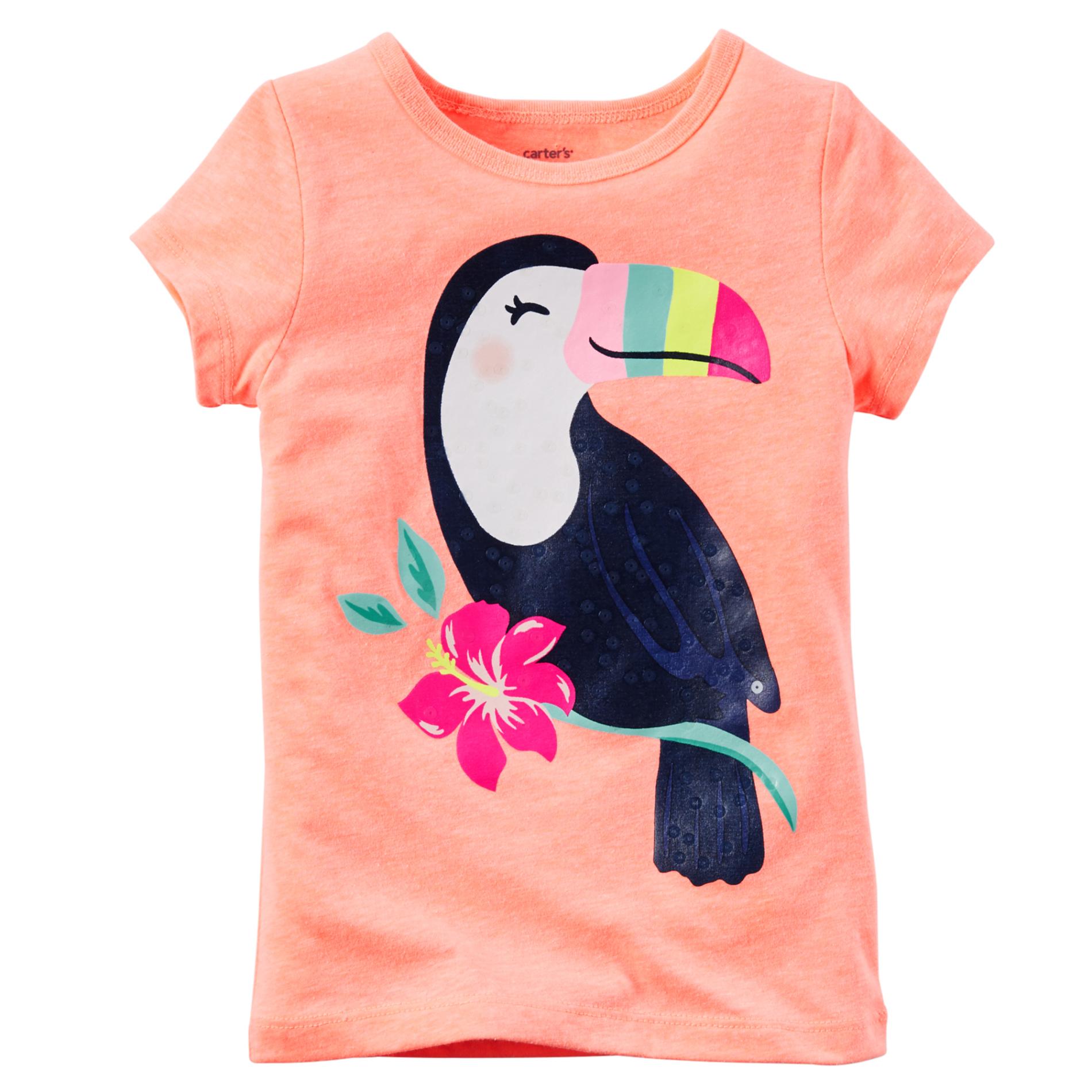 Carter's Toddler Girl's Graphic T-Shirt - Toucan