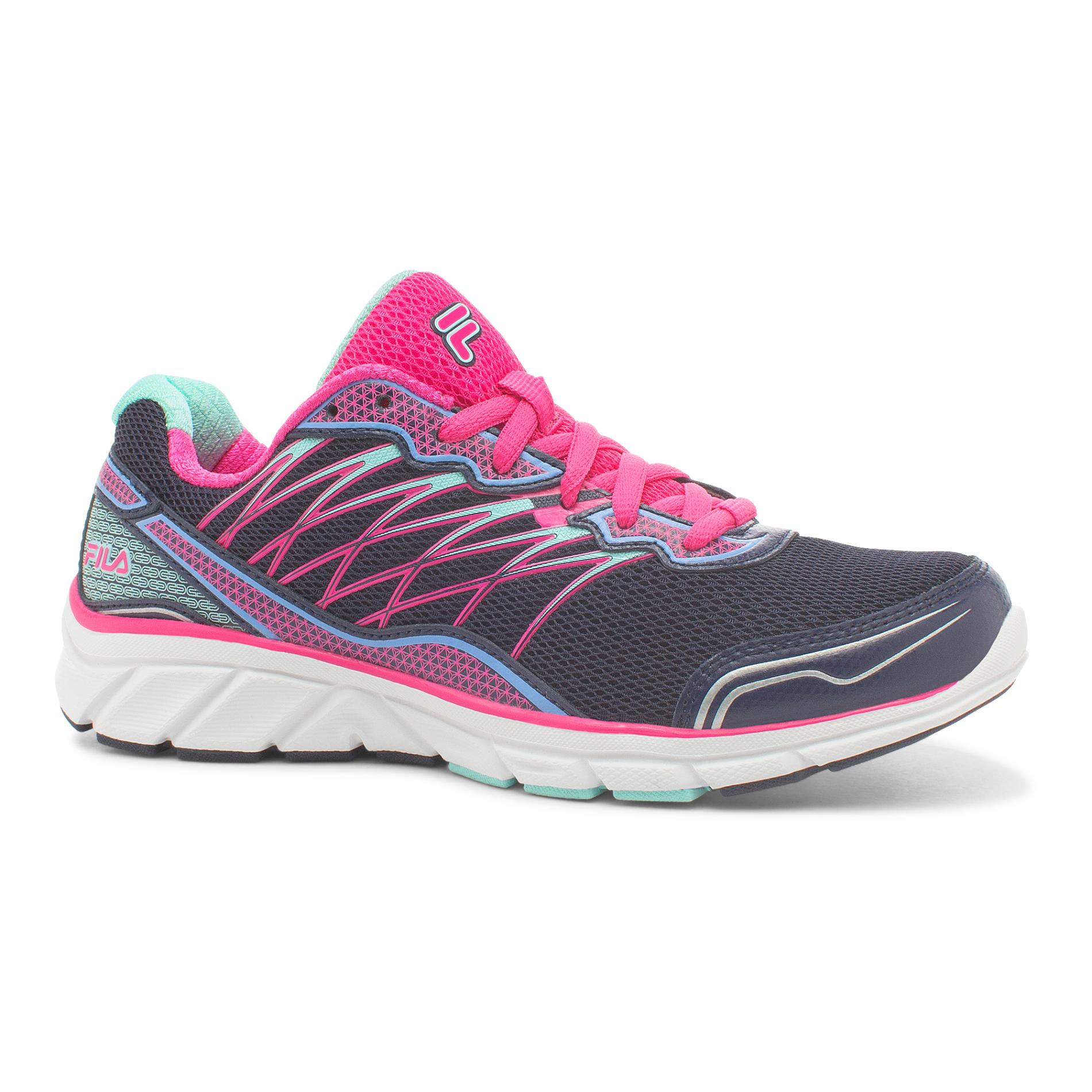 Fila Girl's Countdown 2 Pink/Gray Athletic Shoe