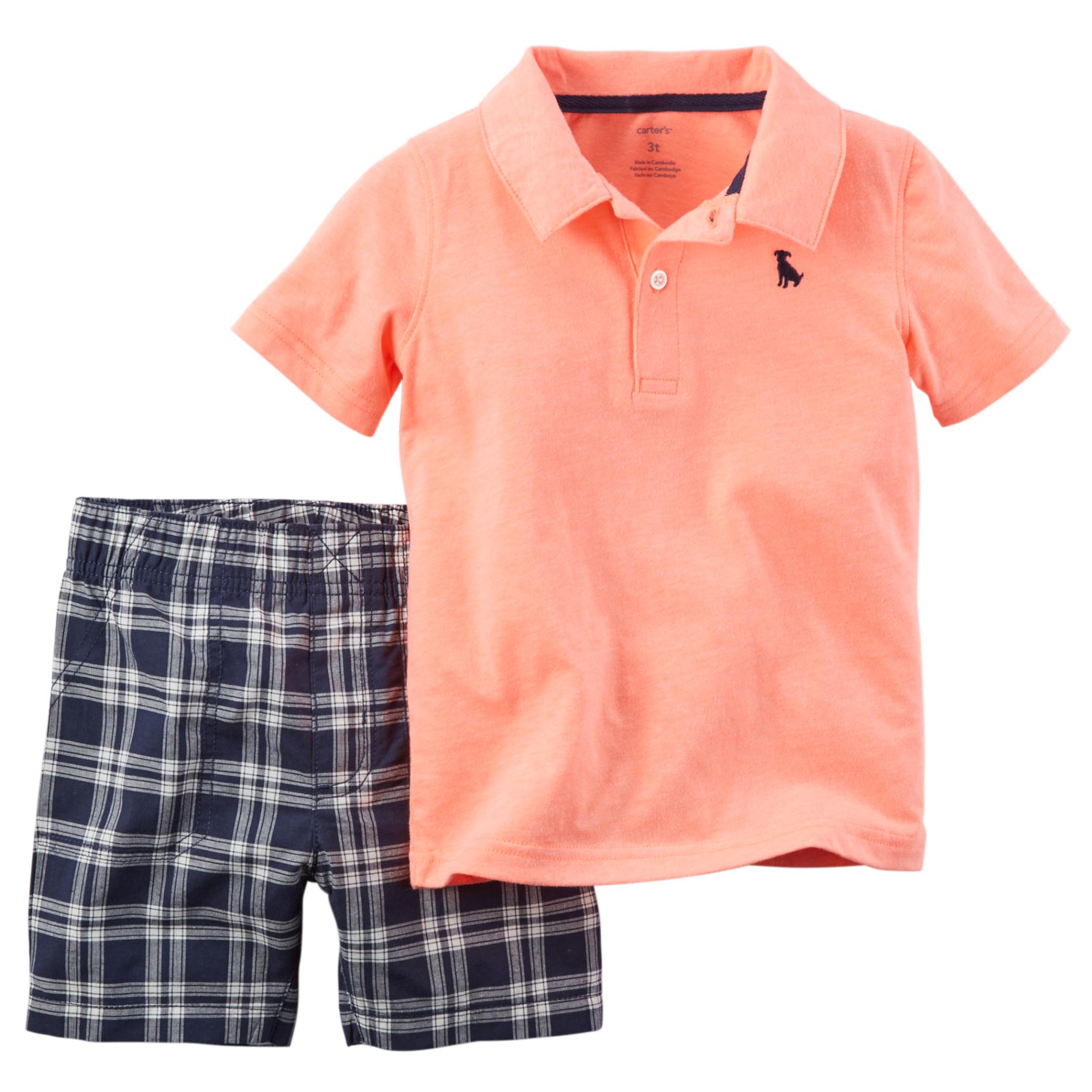 Carter's Newborn, Infant & Toddler Boy's Polo Shirt & Shorts