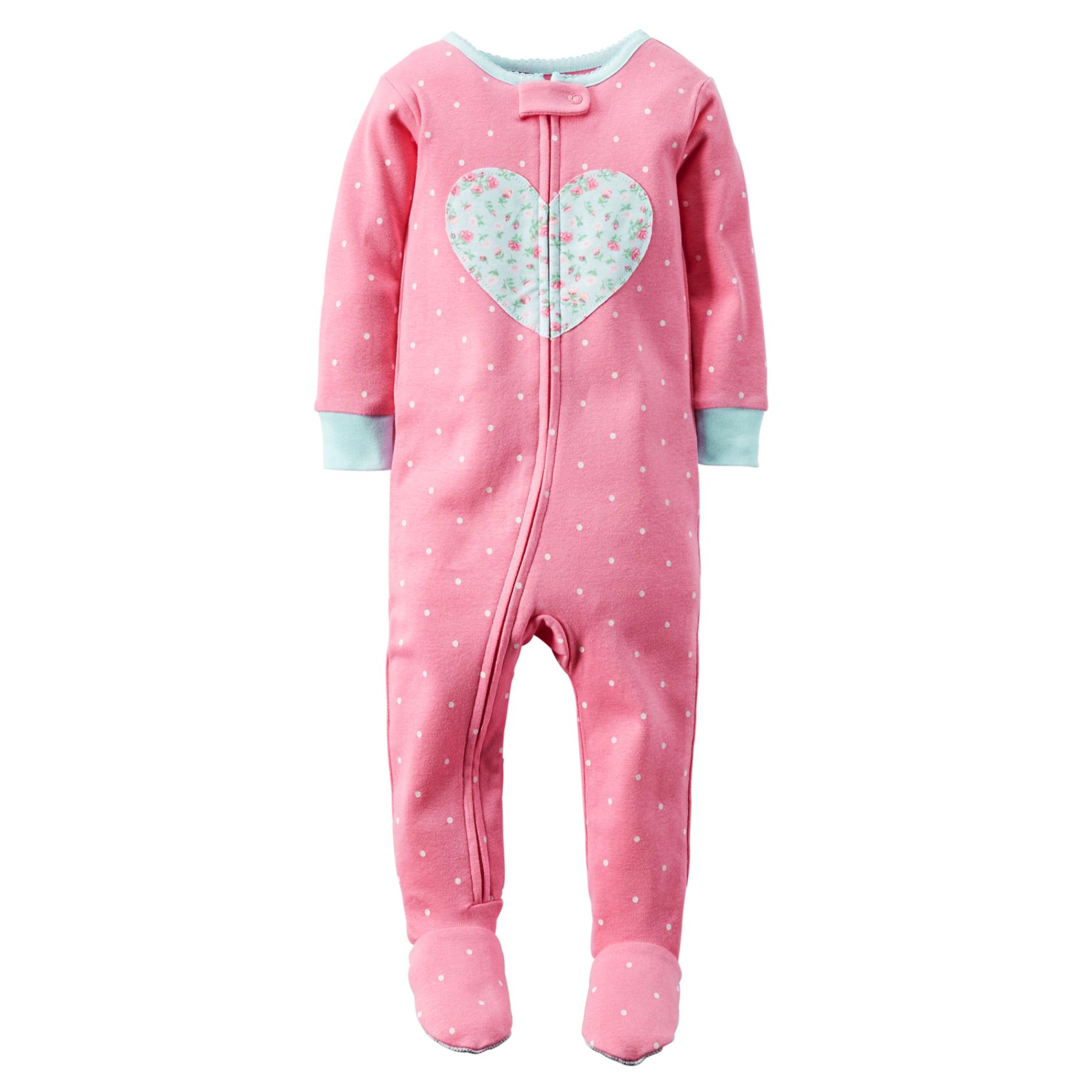 Carter's Infant & Toddler Girl's Footed Pajamas - Polka Dot