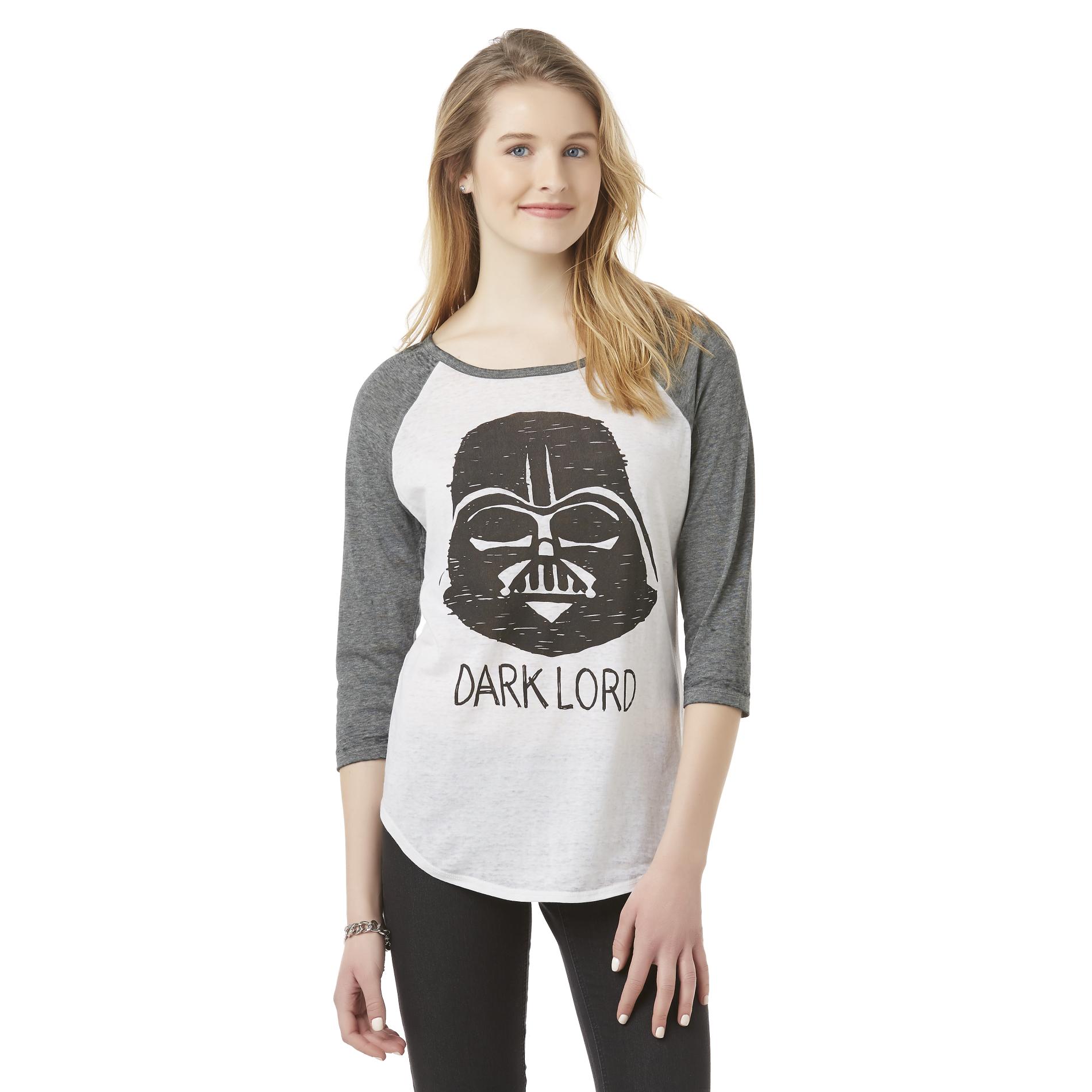 Lucasfilm Star Wars Junior's Graphic Raglan T-Shirt - Darth Vader