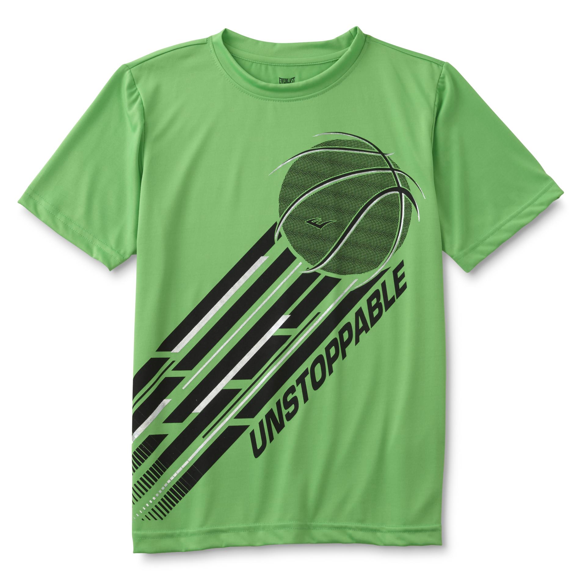 Everlast&reg; Boy's Athletic T-Shirt - Basketball