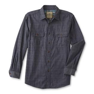 Outdoor Life Men's Long-Sleeve Shirt - Chambray - Sears