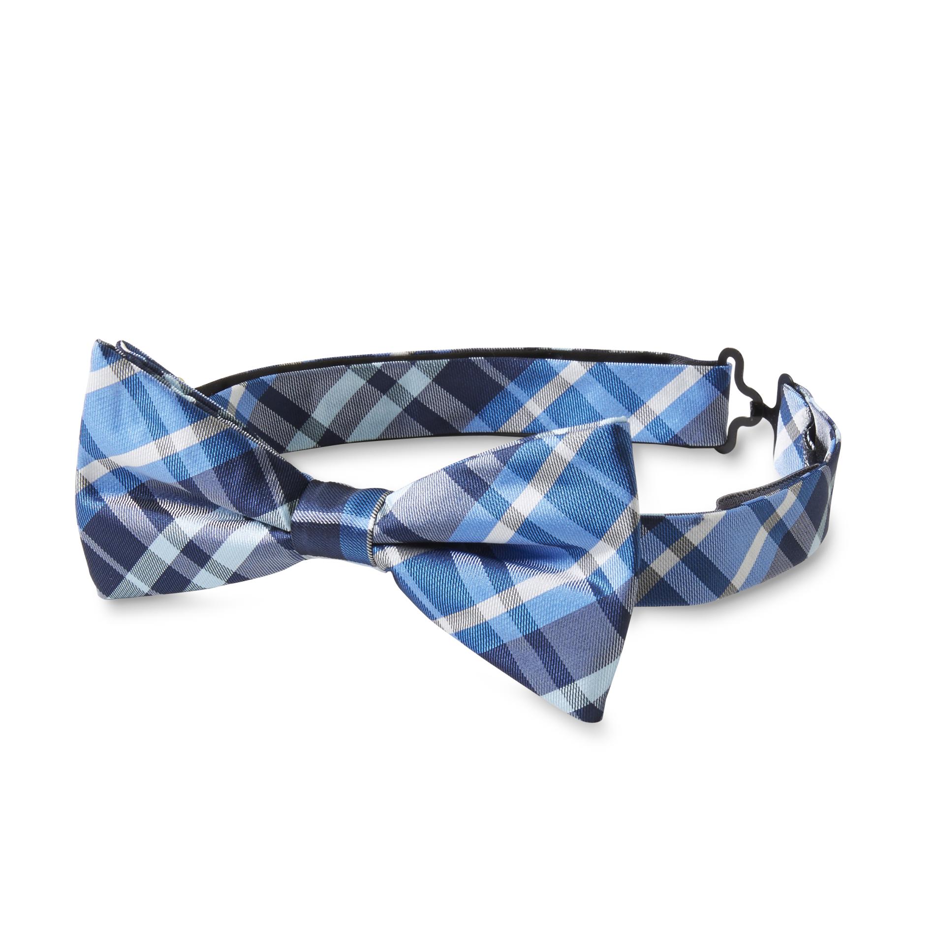 Men's Clip-On Bow Tie - Plaid
