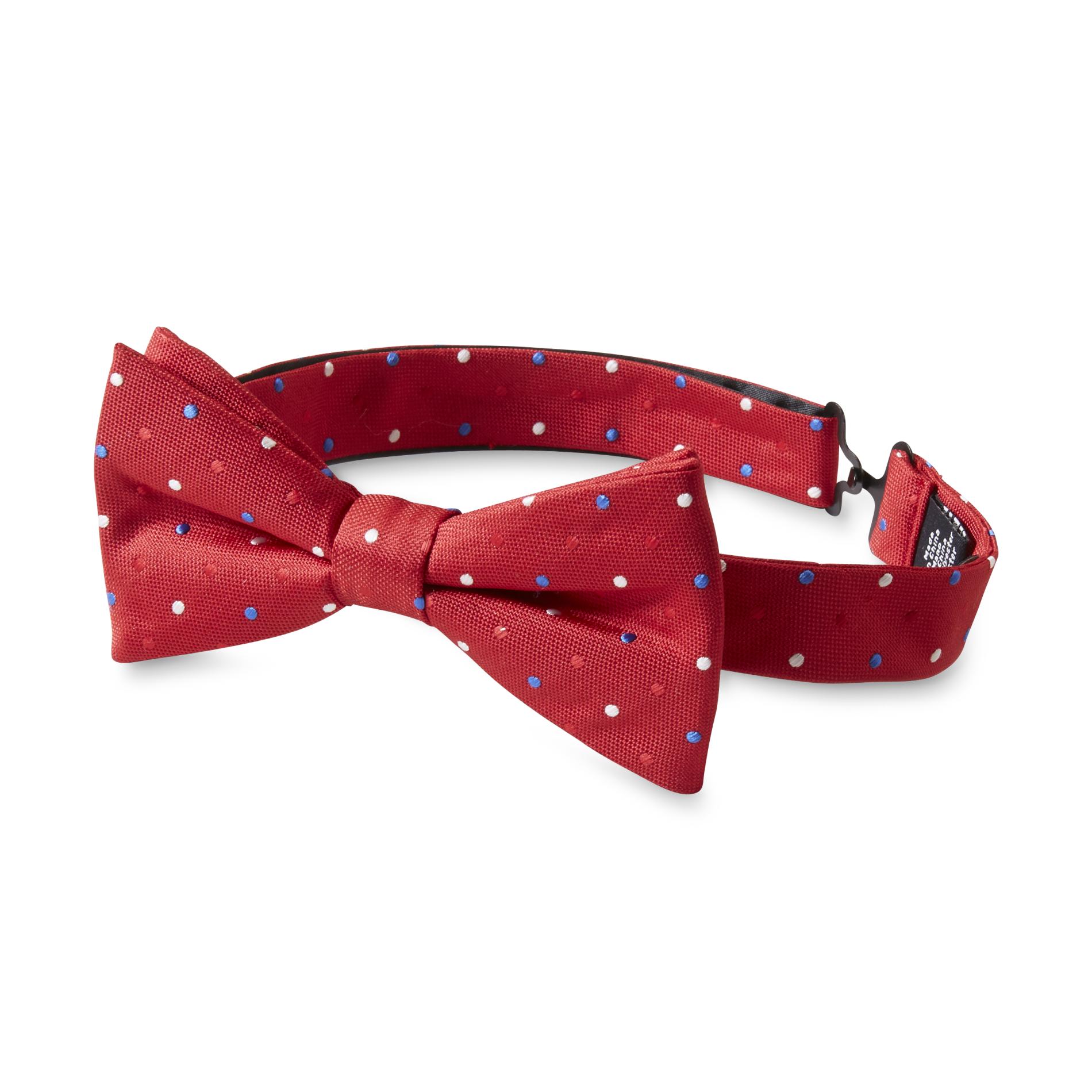 Men's Clip-On Bow Tie - Dots
