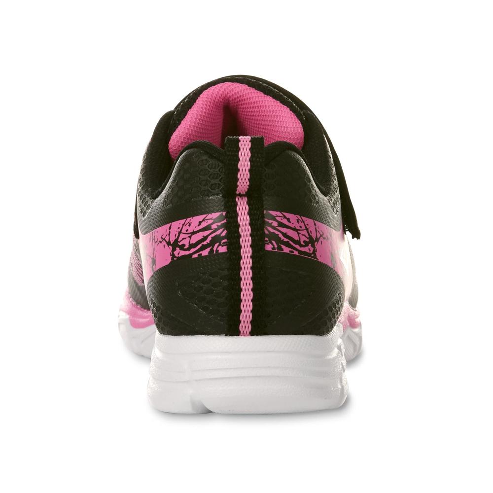 Everlast&reg; Girl's Lightning Black/Pink Athletic Shoe