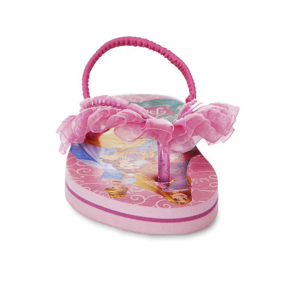 Disney Princess Toddler Girl's Pink Flip-Flop Sandal