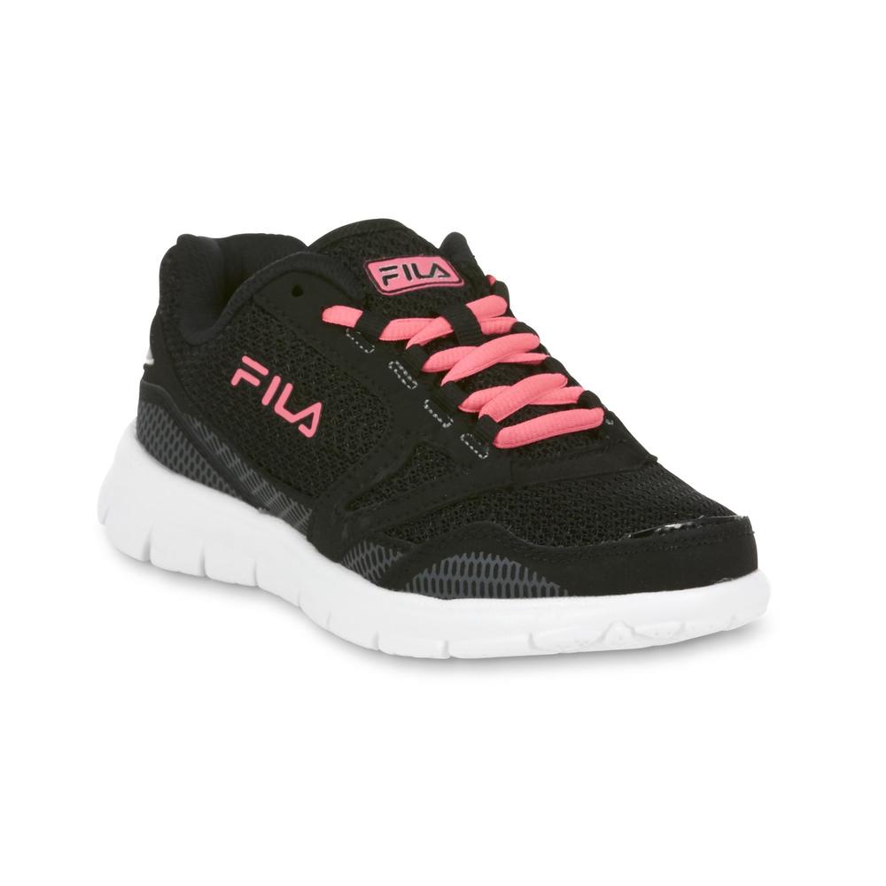 Fila Women's Direction Athletic Shoe - Black/Pink