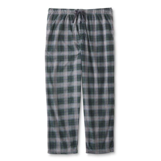 Joe Boxer Men's Big & Tall Microfleece Pajama Pants - Plaid
