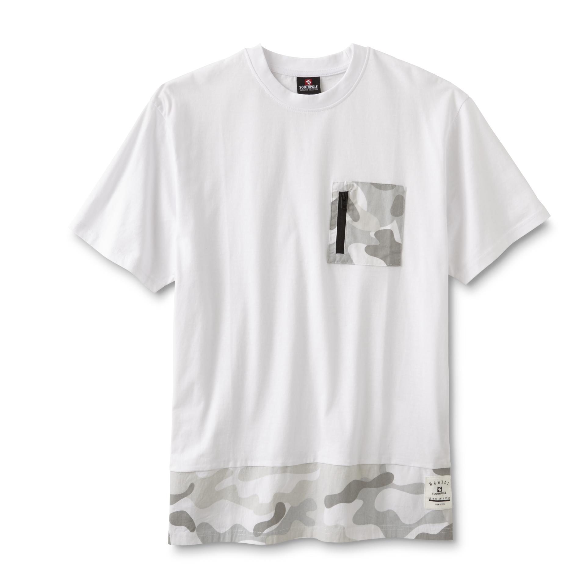 Southpole Young Men's Camo Trim T-Shirt