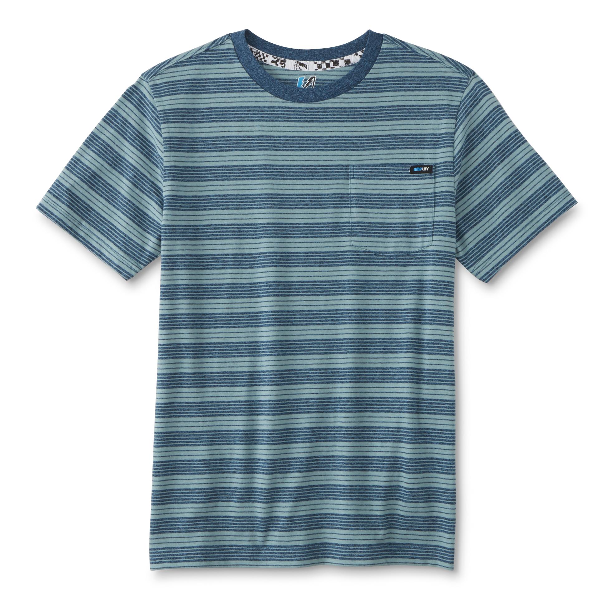 Amplify Boys' Pocket T-Shirt - Striped