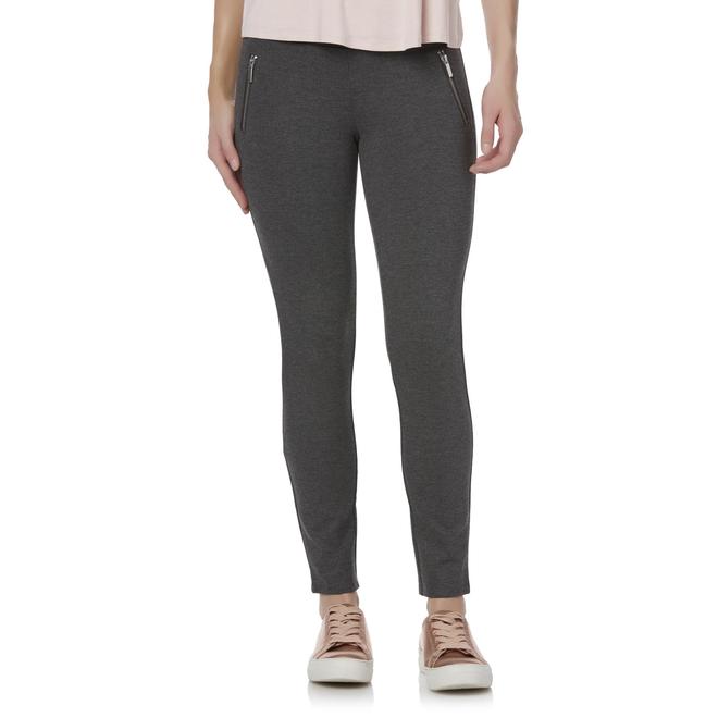 Simply Styled Women's Zipper Ponte Pants