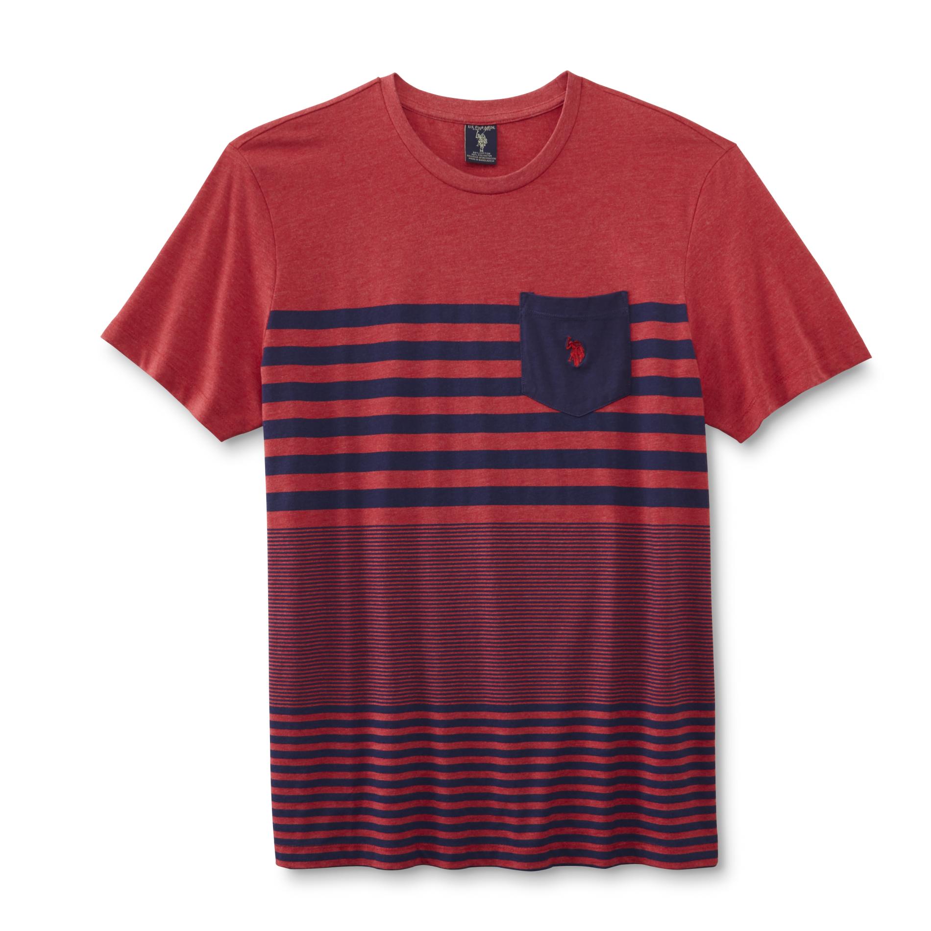 U.S. Polo Assn. Men's Pocket T-Shirt - Striped