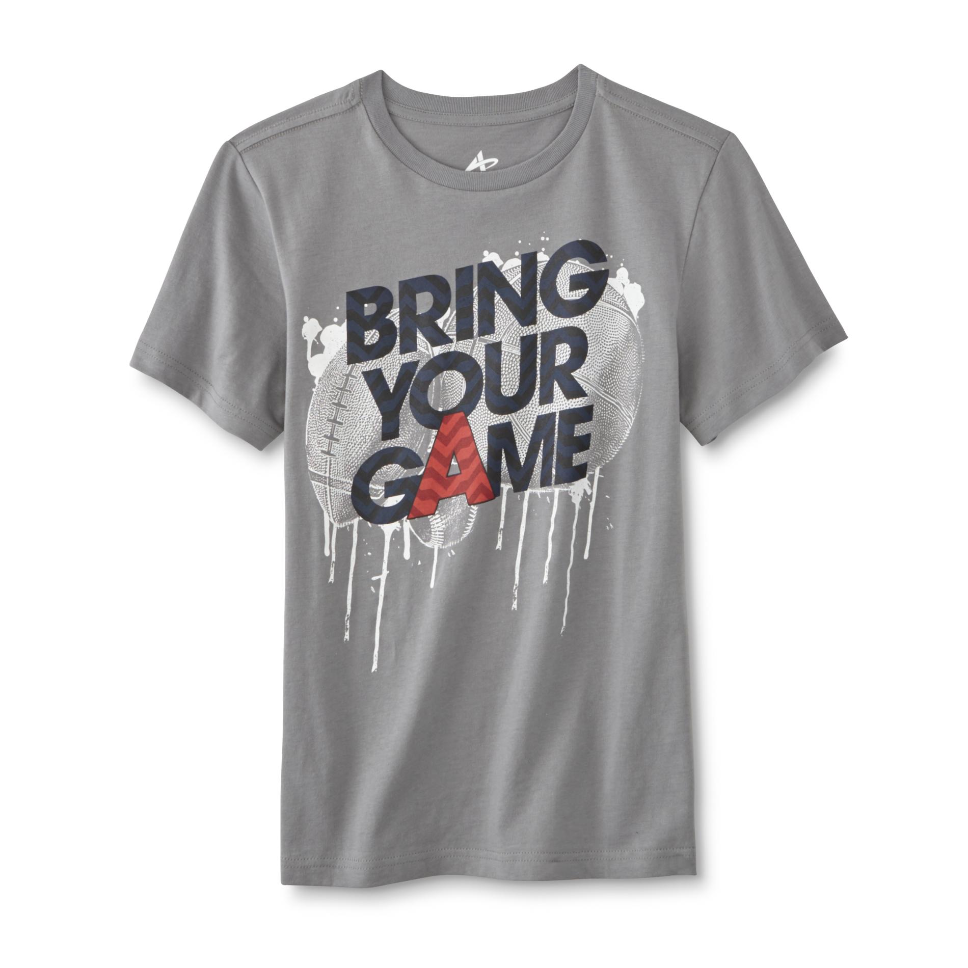 Athletech Boy's Graphic T-Shirt - Bring Your A Game