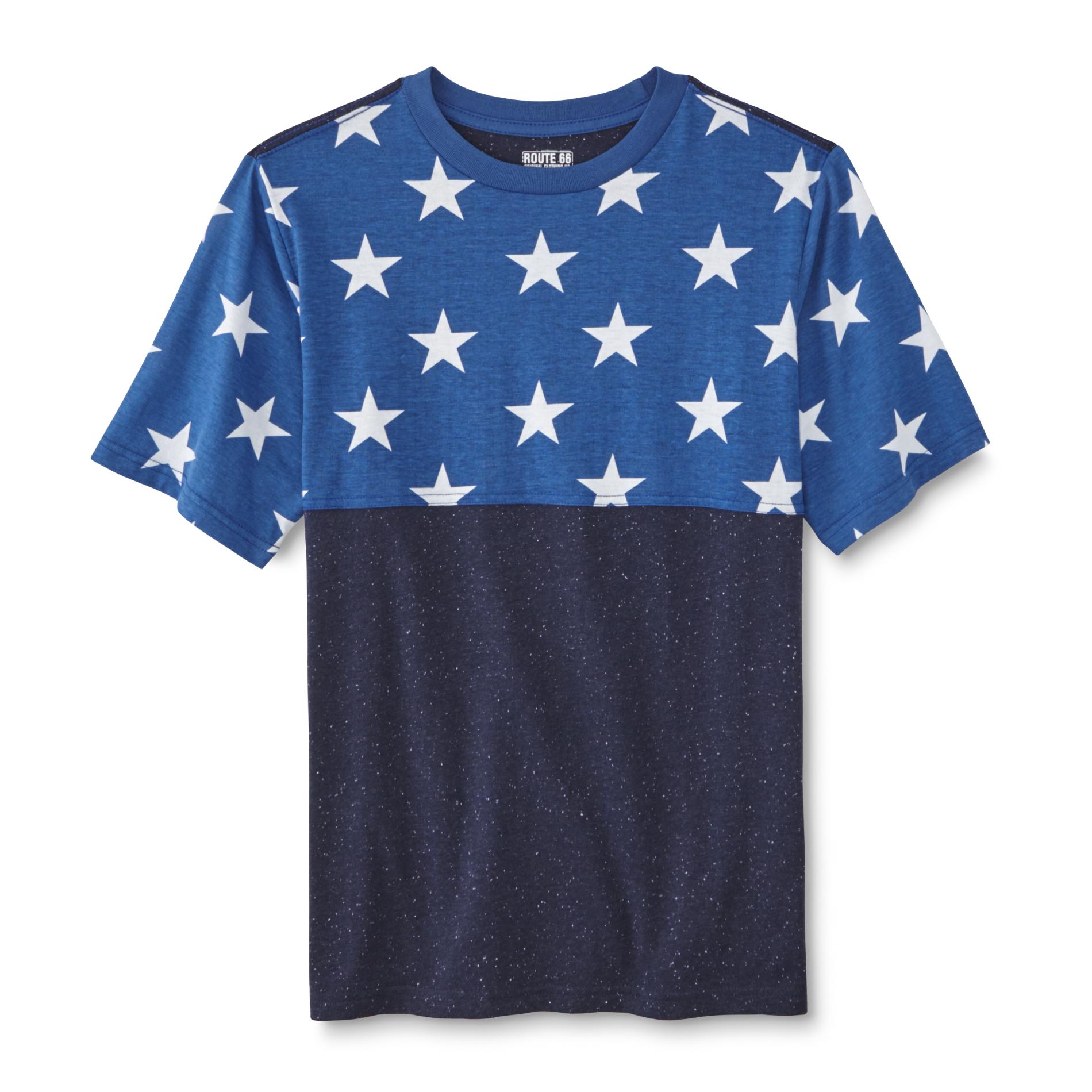 Route 66 Boy's T-Shirt - Stars