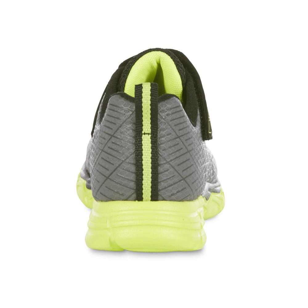 Athletech Boy's Exterior Neon Green/Black/Gray Athletic Shoe
