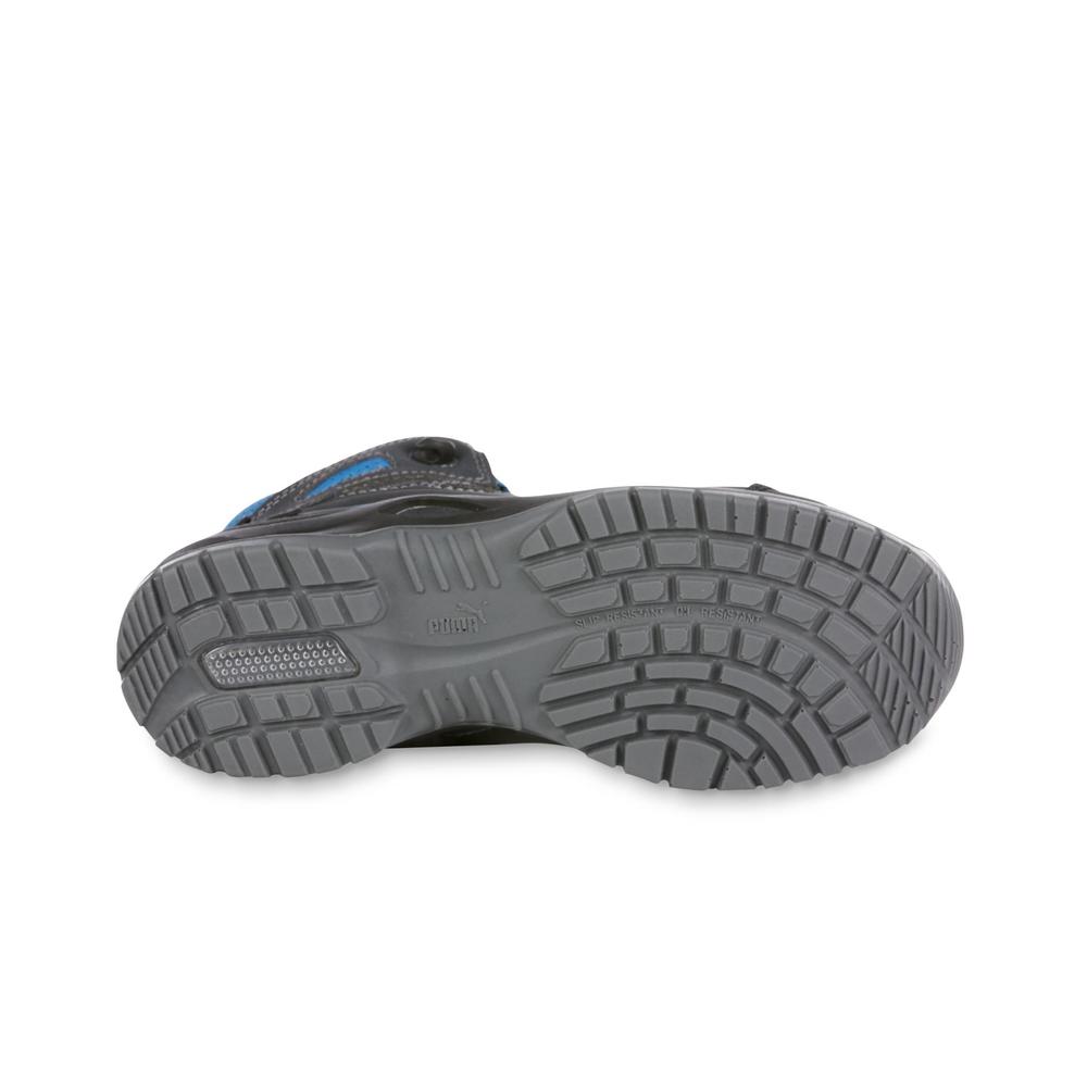 Puma Safety Women's Beryll Gray/Blue Steel Toe Work Shoe