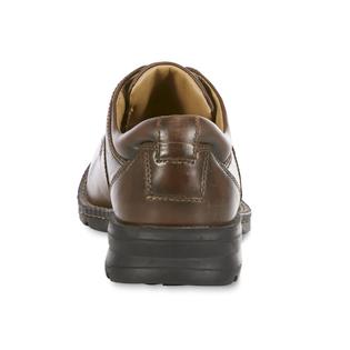 Dockers Men's Trustee All Motion Leather Oxford - Brown Wide Width