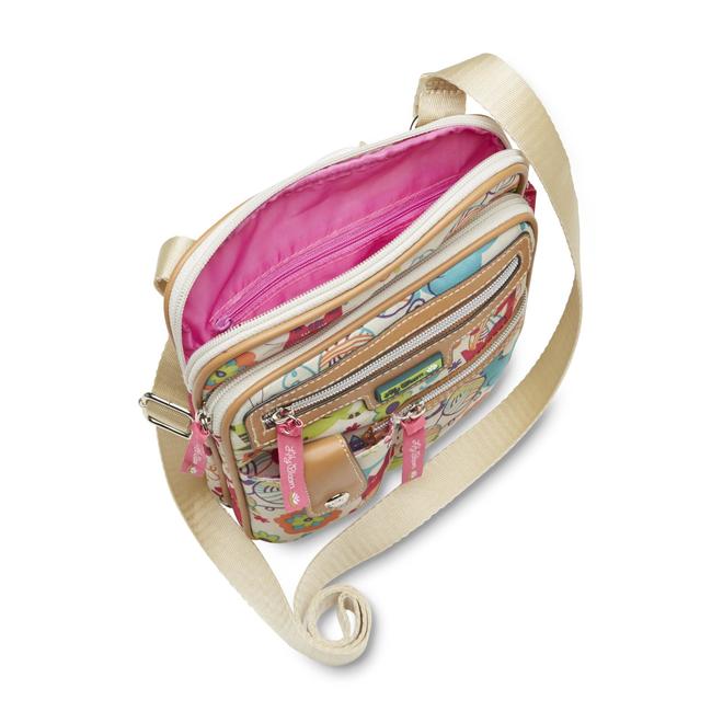 Lily Bloom Women's Feline Fun Crossbody Bag Cats