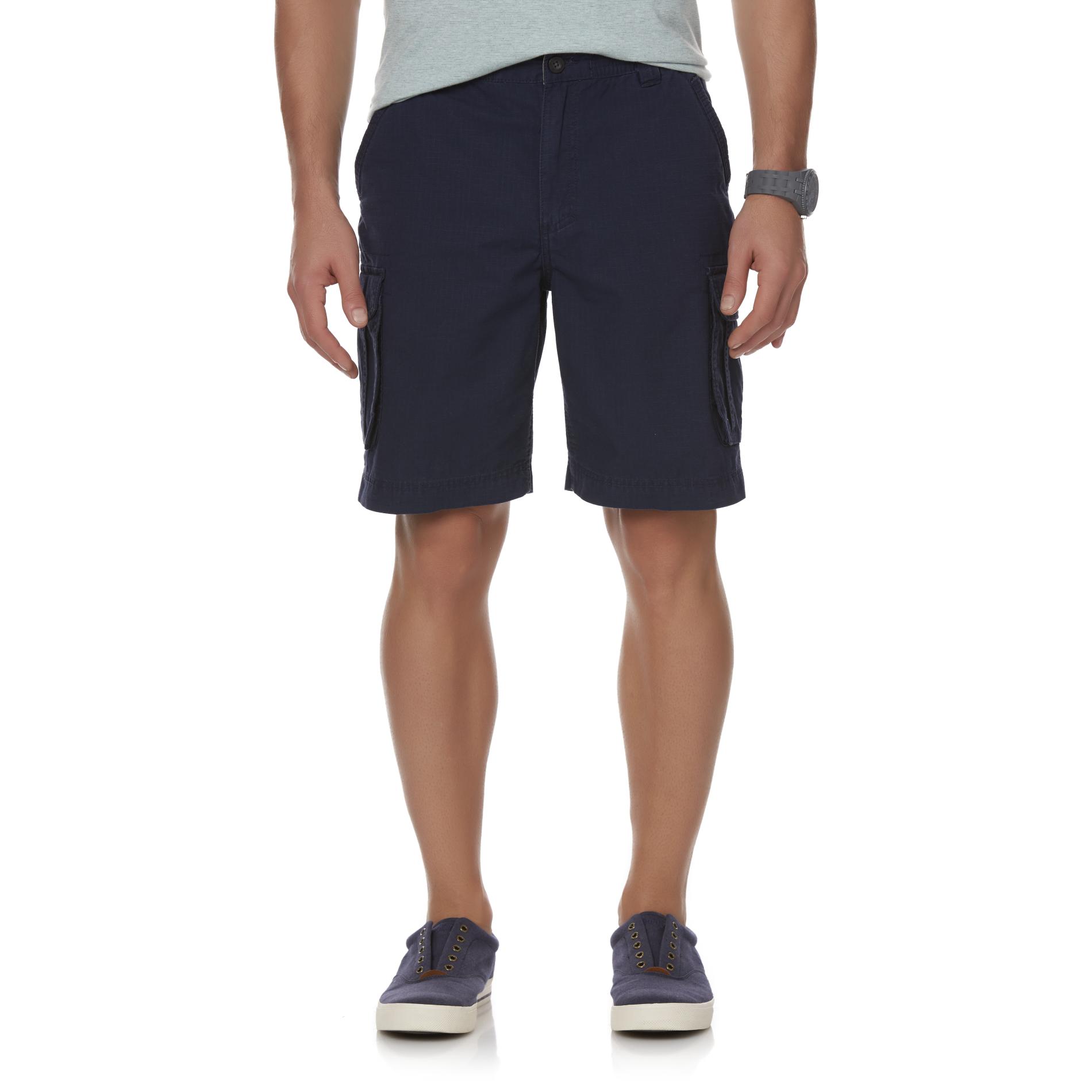 Outdoor Life Men's Elastic Cargo Shorts
