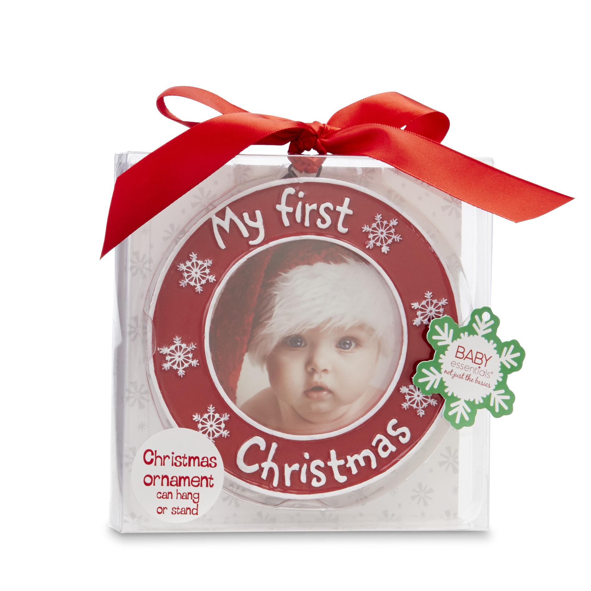Baby Essentials Christmas Ornament - My First Christmas