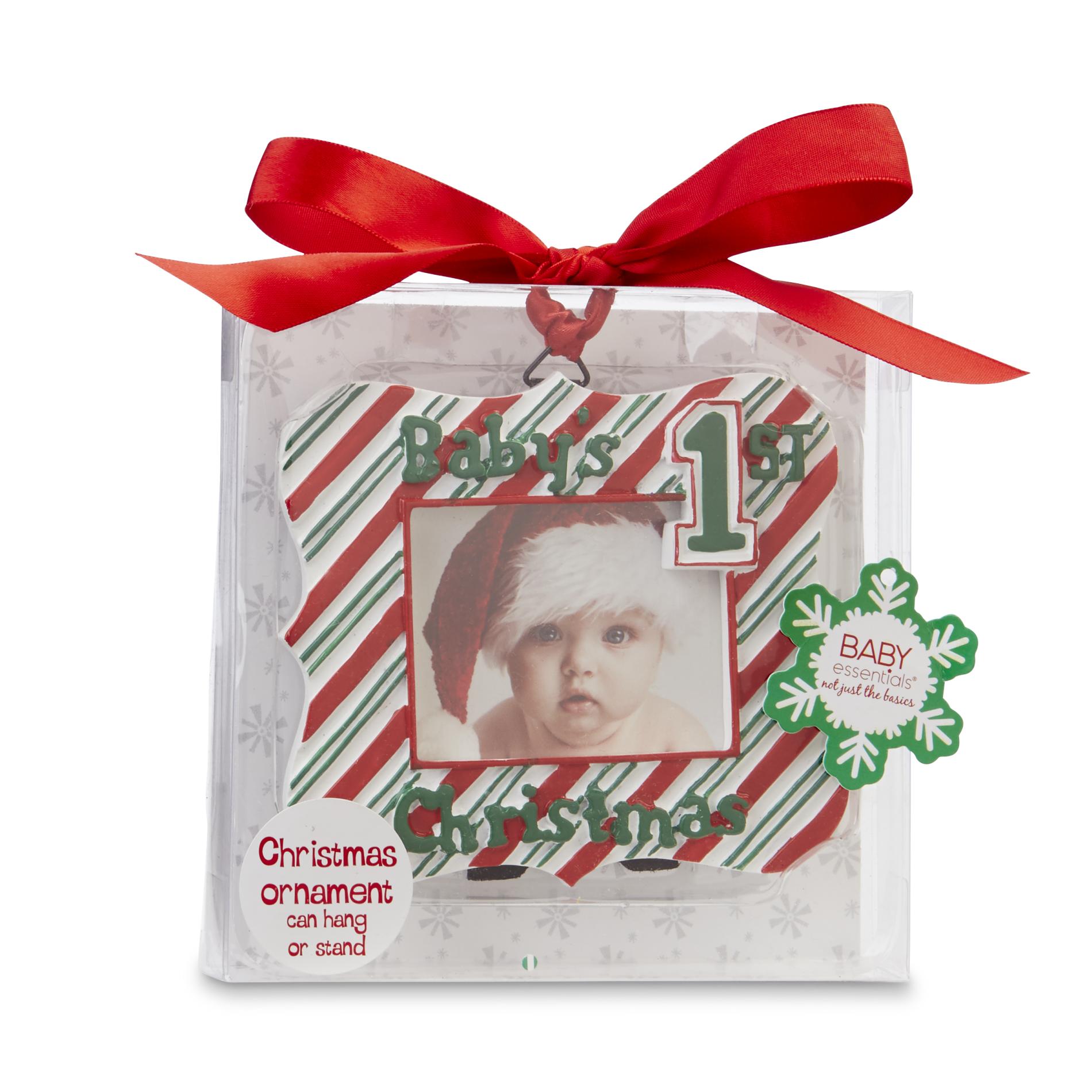 Baby Essentials Christmas Ornament - Baby's 1st Christmas