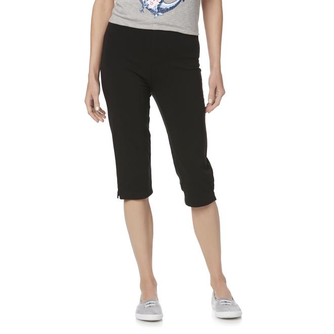Basic Editions Women's Capri Leggings