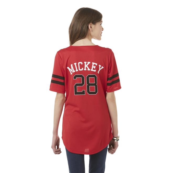 Disney Mickey Mouse Junior's Baseball Jersey