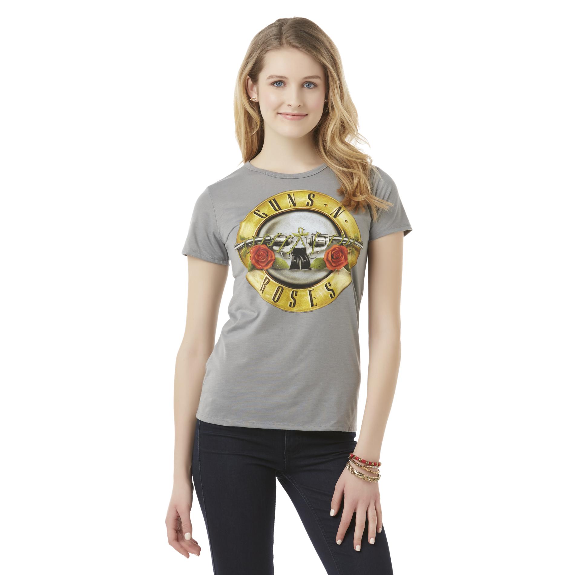 Bravado Guns N' Roses Junior's Graphic T-Shirt - Band Logo