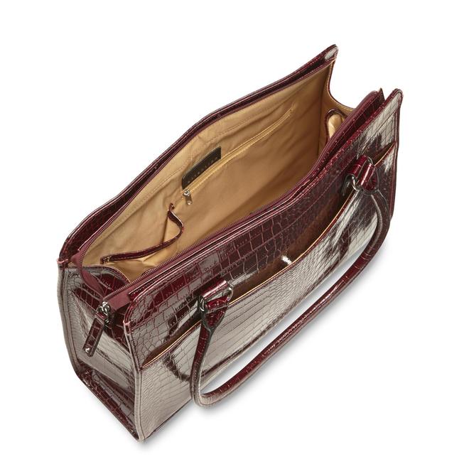 Attention Women's Mock Croc Structured Tote Bag